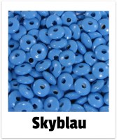 Linsen skyblau